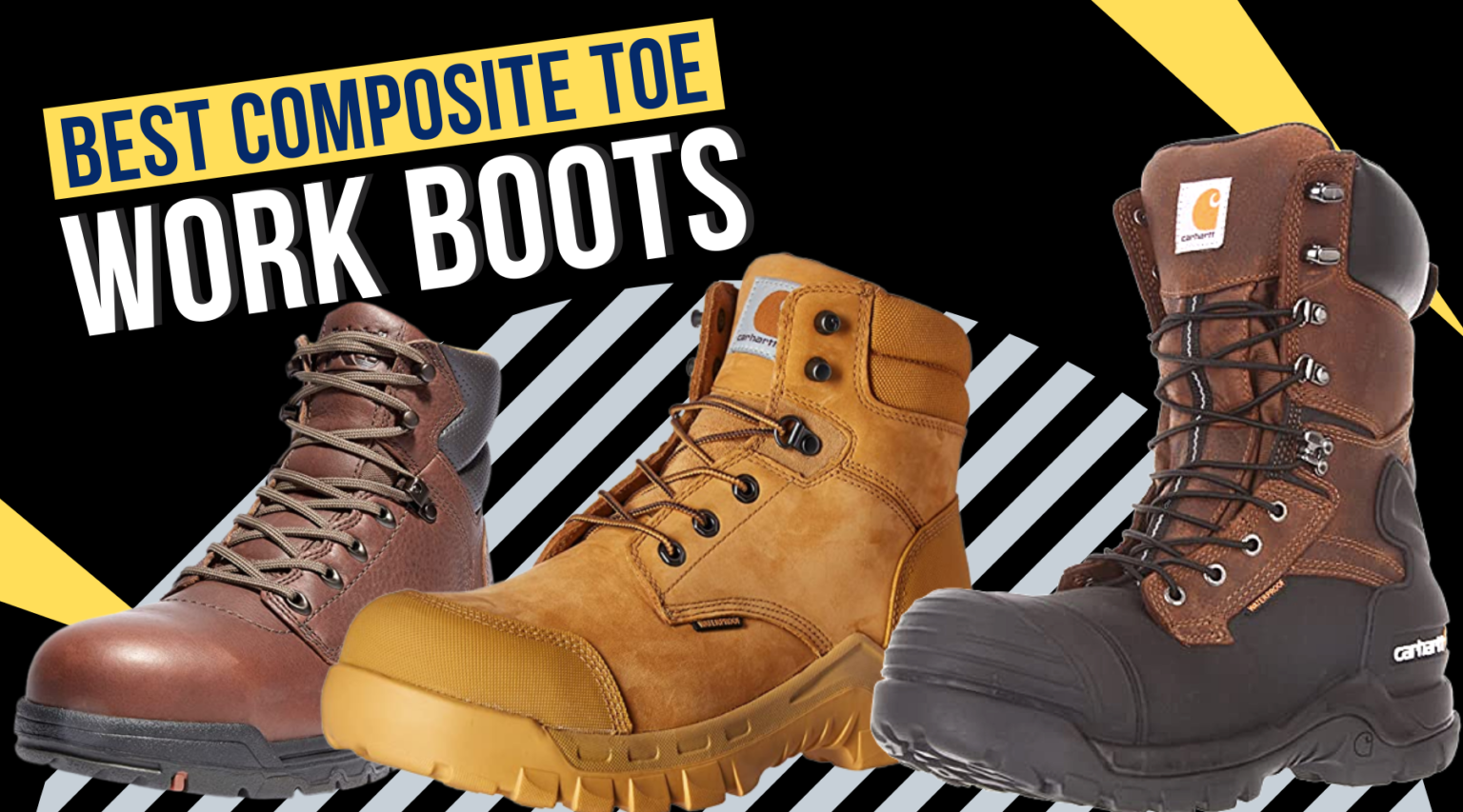 2024's Best Composite Toe Work Boots & Waterproof]