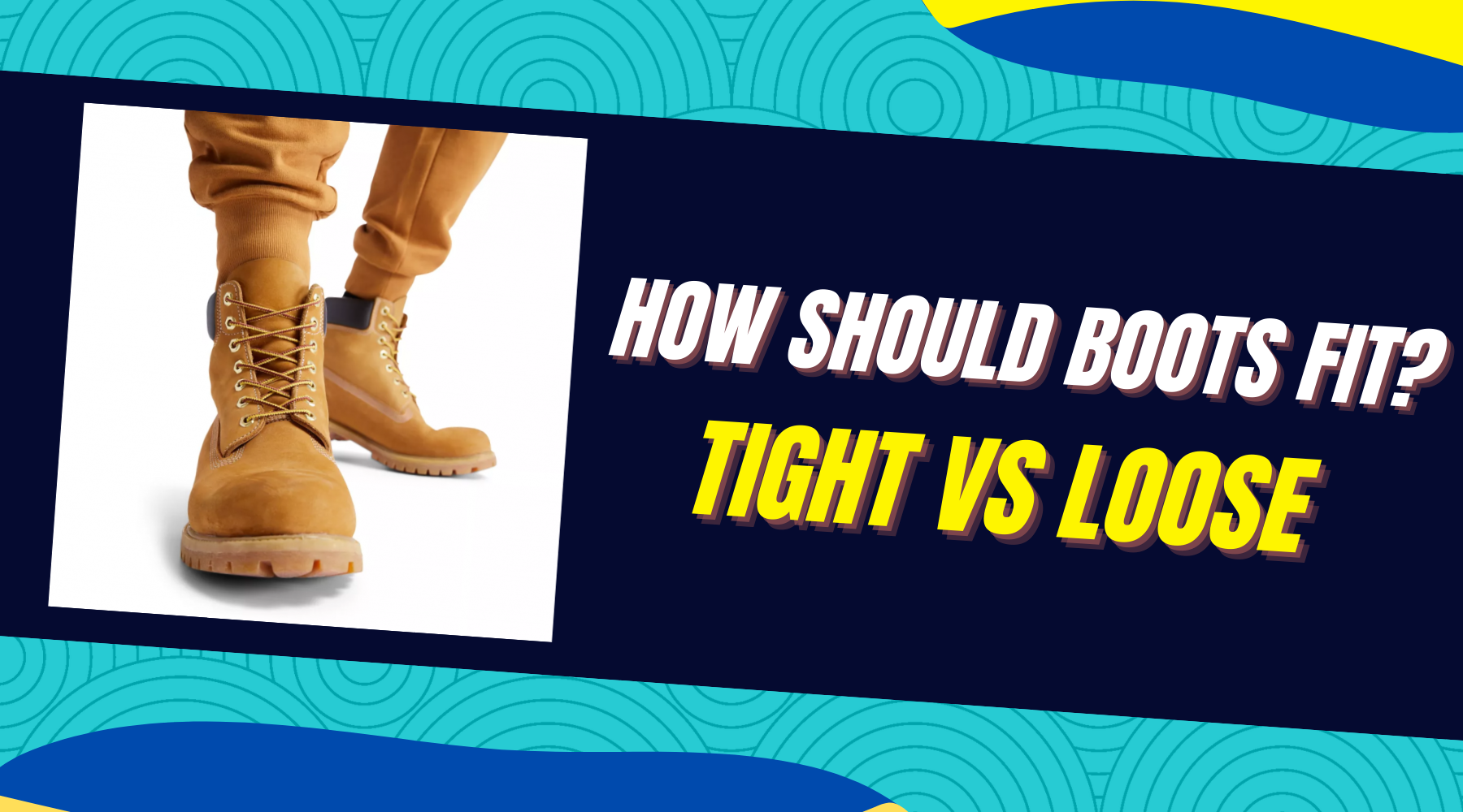 How should boots fit Tight vs Loose