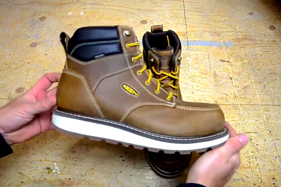 KEEN Utility Men's Cincinnati 6 Composite Toe Waterproof Wedge Work Boot