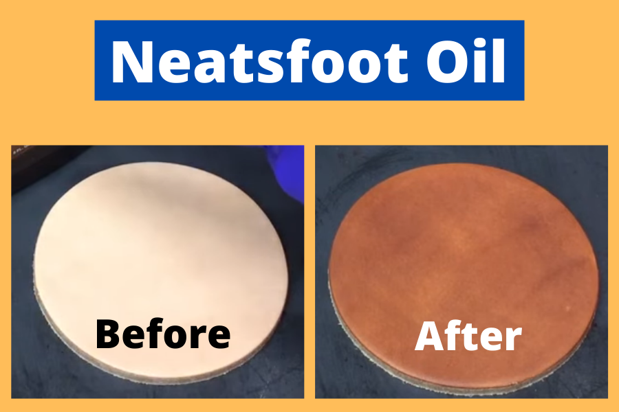 Neatsfoot Oil Before And After