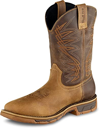 Irish Setter Work Men's 83910 Marshall 11" Pull-On Steel Toe Work Boot